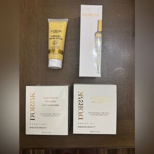 D'Or Skincare 24K Gold and White Skincare Set highly negotiable